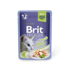 Brit Premium by Nature Delicate Fillets u želeu s pastrvom Adult 85 g