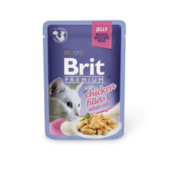Brit Premium by Nature Delicate Fillets u želeu s piletinom Adult 85 g