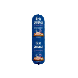 Brit Premium by Nature kobasica s piletinom i kunićevinom 800 g