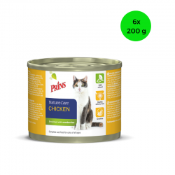 Prins Naturecare Cat Wetfood Chicken 6 x 200 G