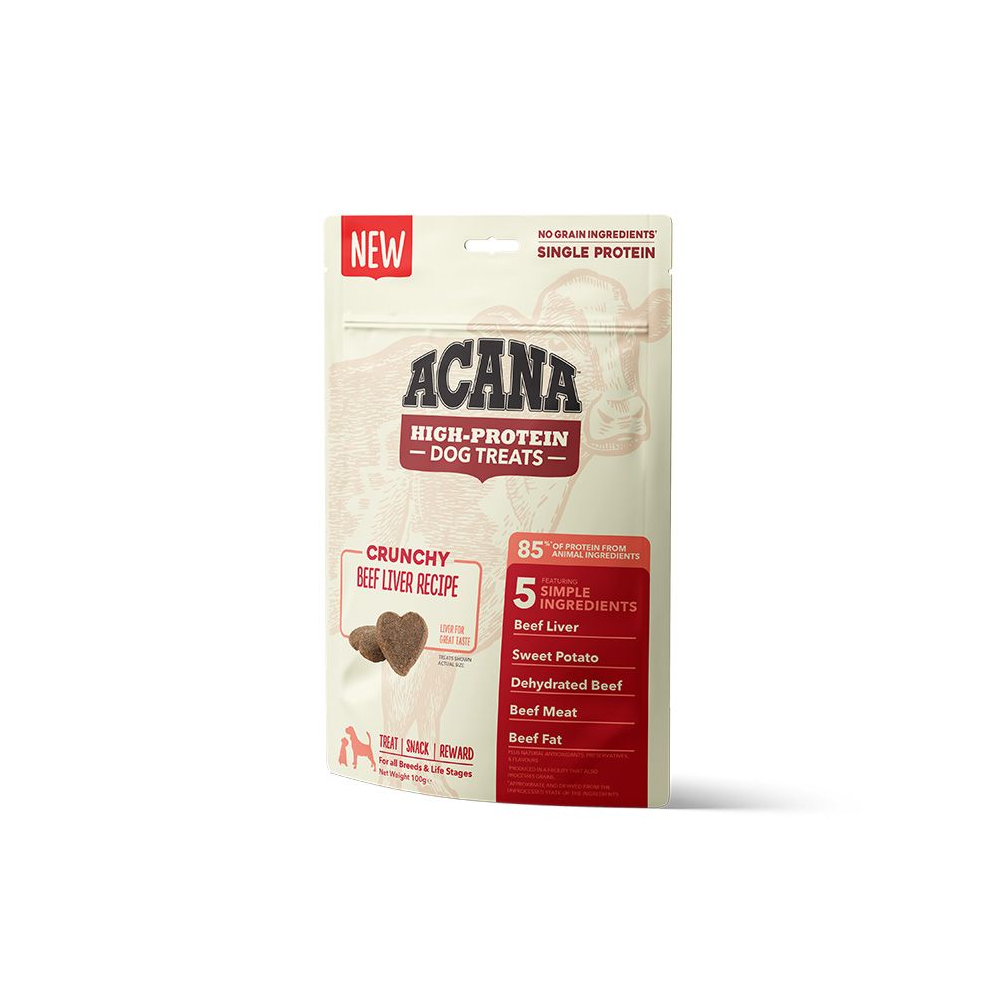 Acana High Protein Crunchy Poslastica Govedina 100 g