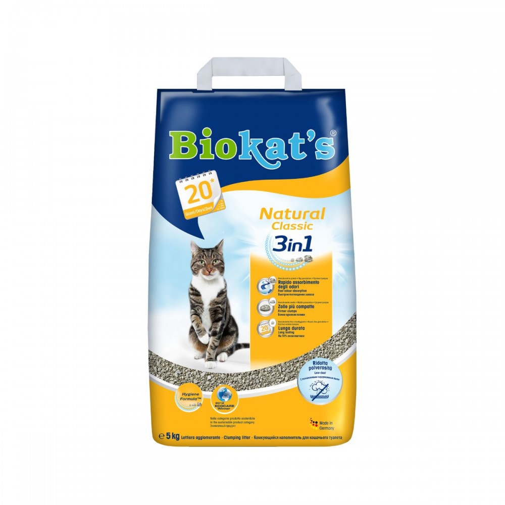 Gimborn Biokat's pijesak za mačke Natural 5 kg