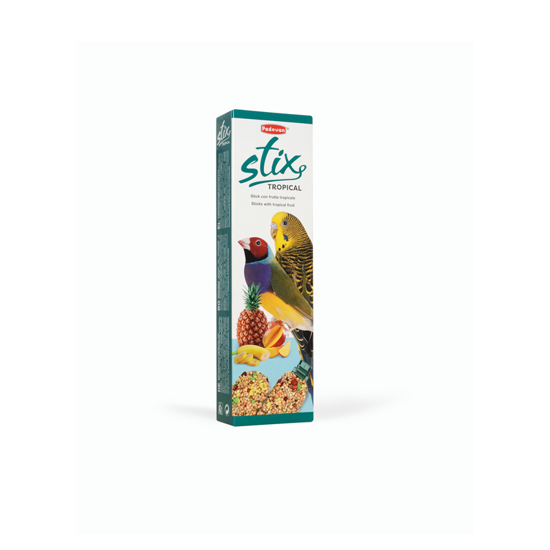 Padovan Stix za ptice Tropical Cocorite/Esotici 80 g