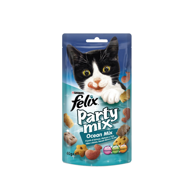 FELIX Party Mix poslastica za mačke Ocean Mix 60g
